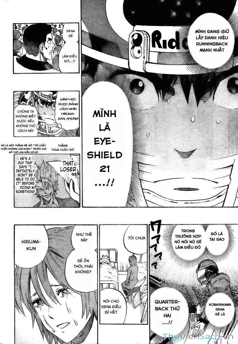 Truyện Tranh Lá Chắn Mắt - Eyeshield 21 trang 6
