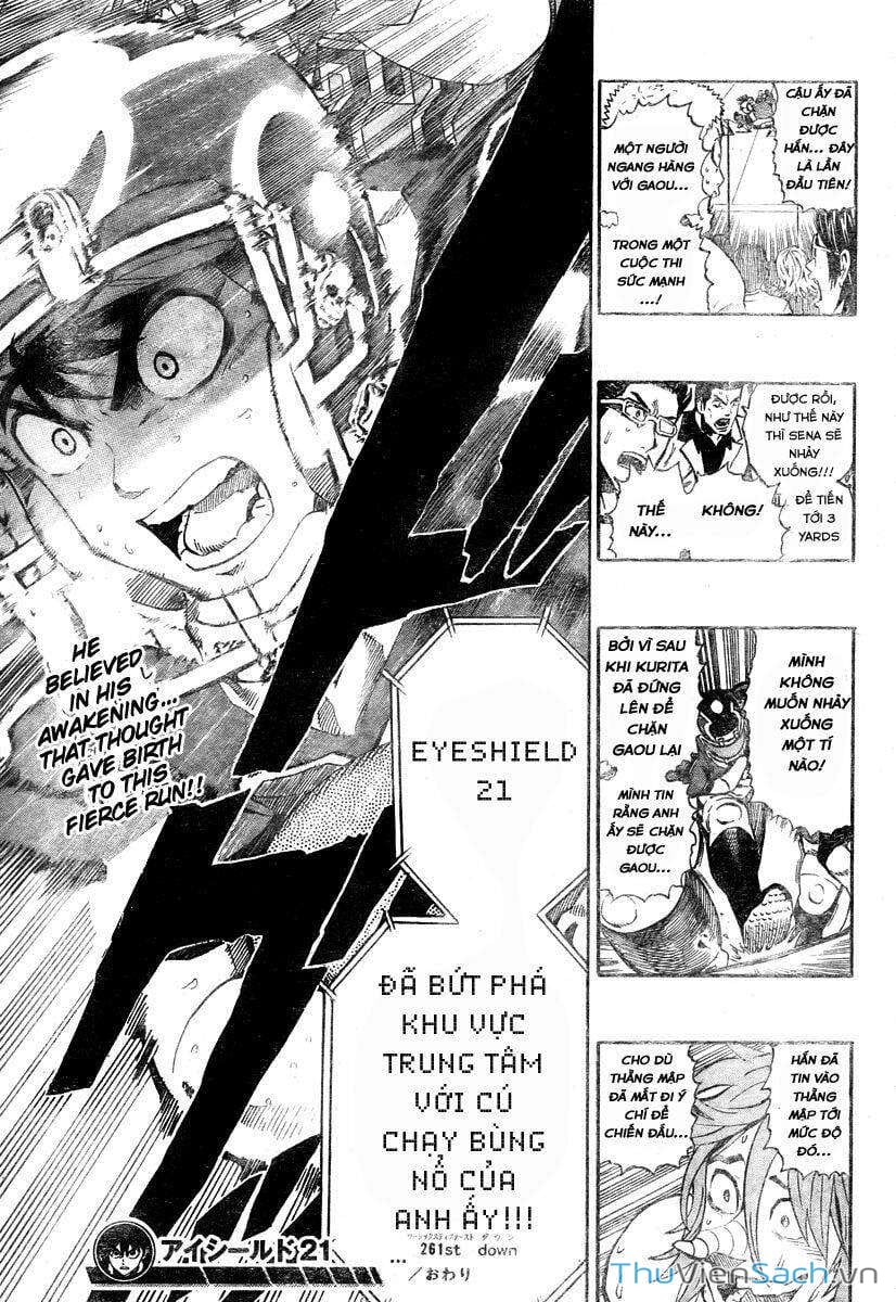 Truyện Tranh Lá Chắn Mắt - Eyeshield 21 trang 5155