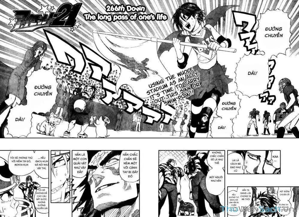 Truyện Tranh Lá Chắn Mắt - Eyeshield 21 trang 6