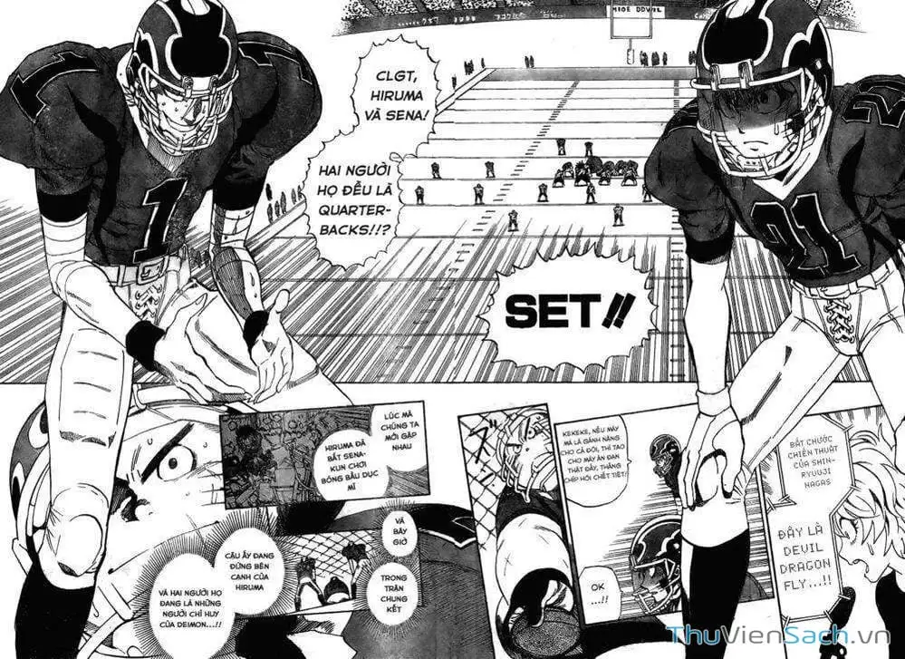 Truyện Tranh Lá Chắn Mắt - Eyeshield 21 trang 6