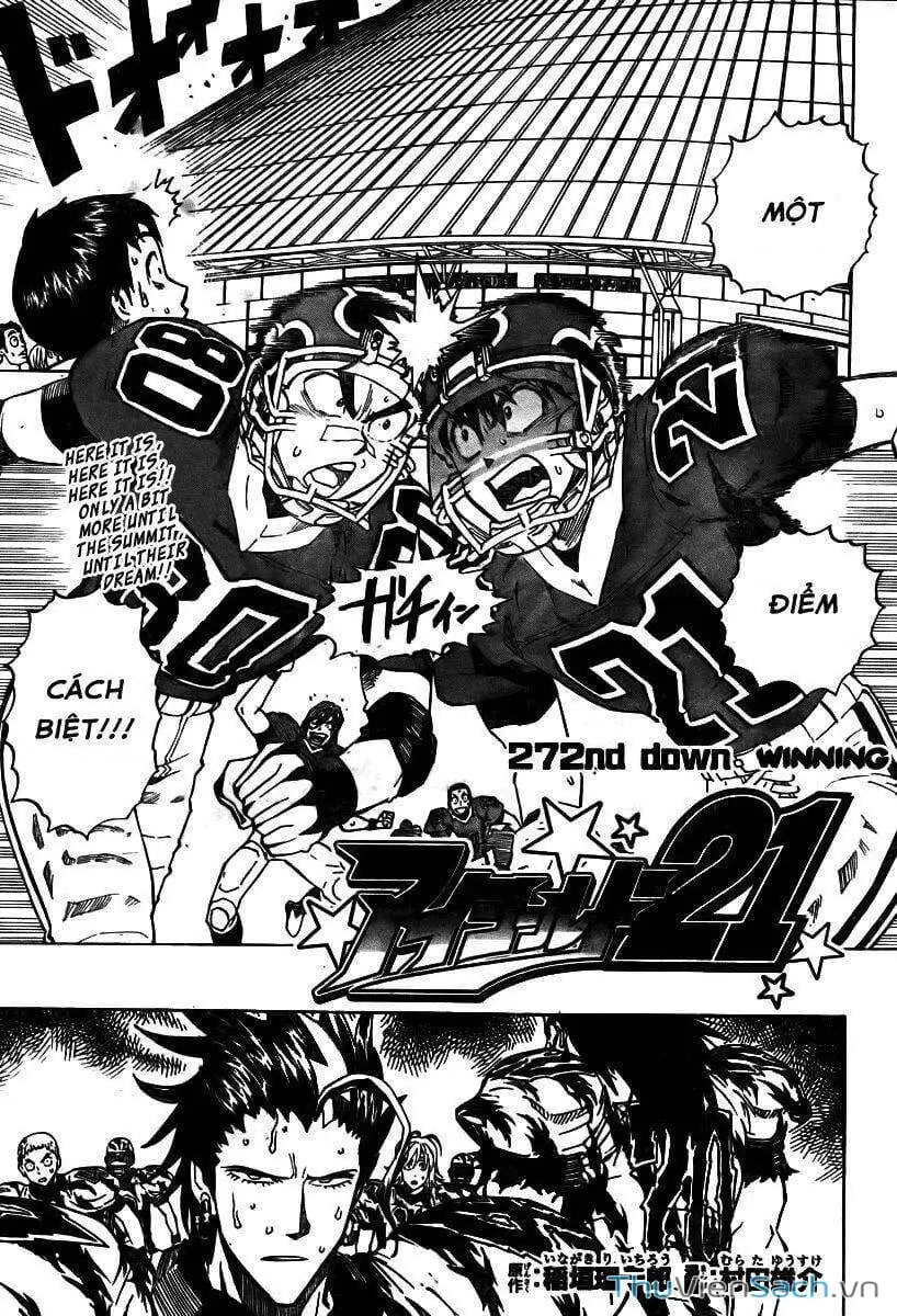 Truyện Tranh Lá Chắn Mắt - Eyeshield 21 trang 6