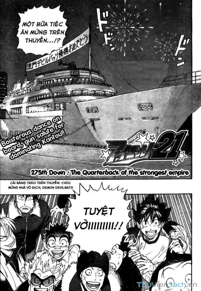 Truyện Tranh Lá Chắn Mắt - Eyeshield 21 trang 6