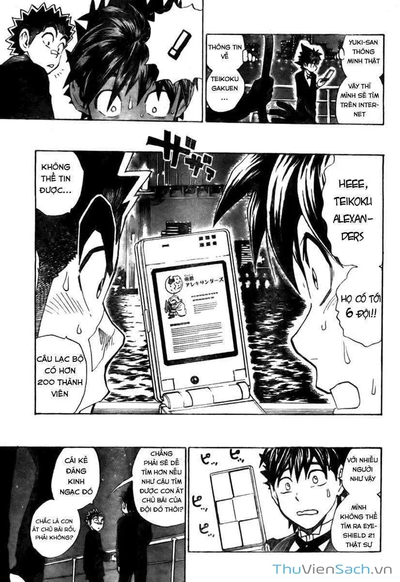 Truyện Tranh Lá Chắn Mắt - Eyeshield 21 trang 6