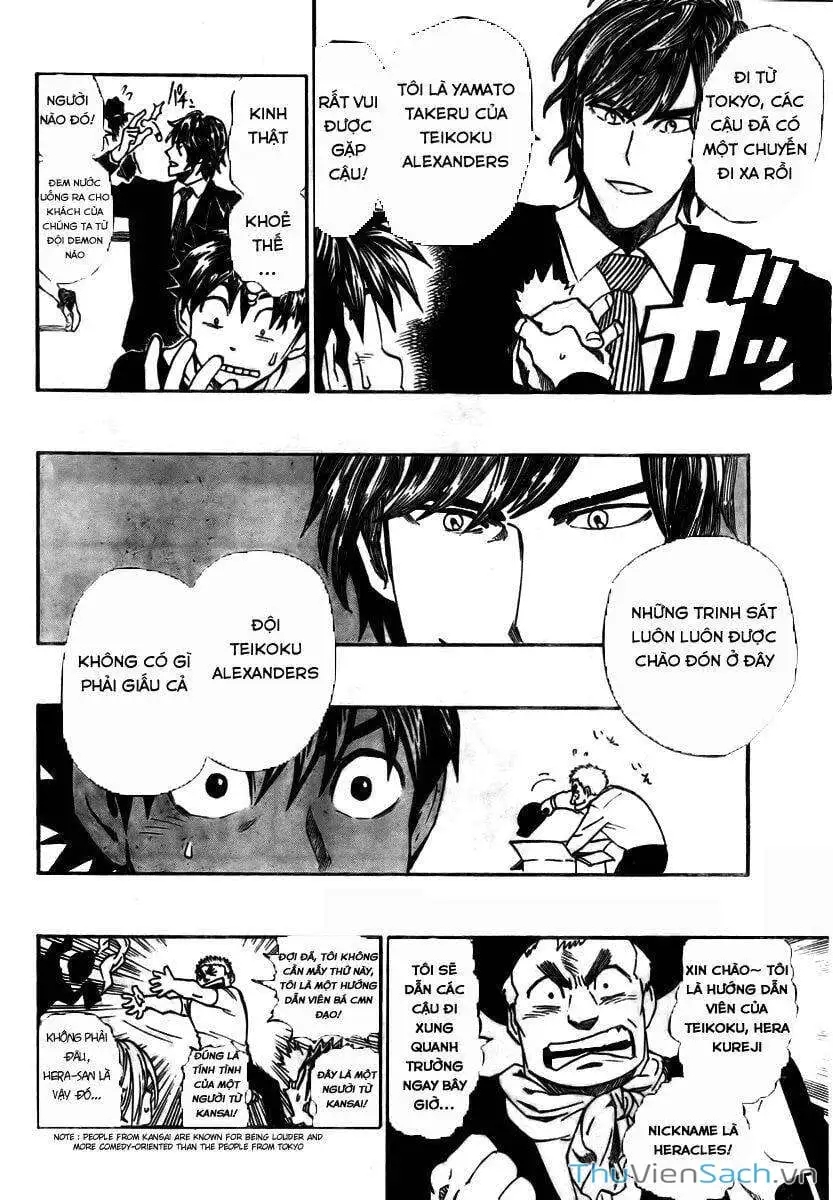 Truyện Tranh Lá Chắn Mắt - Eyeshield 21 trang 6