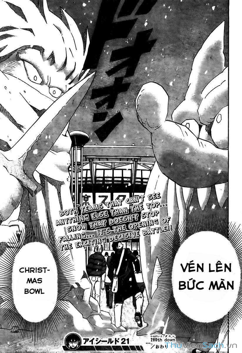 Truyện Tranh Lá Chắn Mắt - Eyeshield 21 trang 6