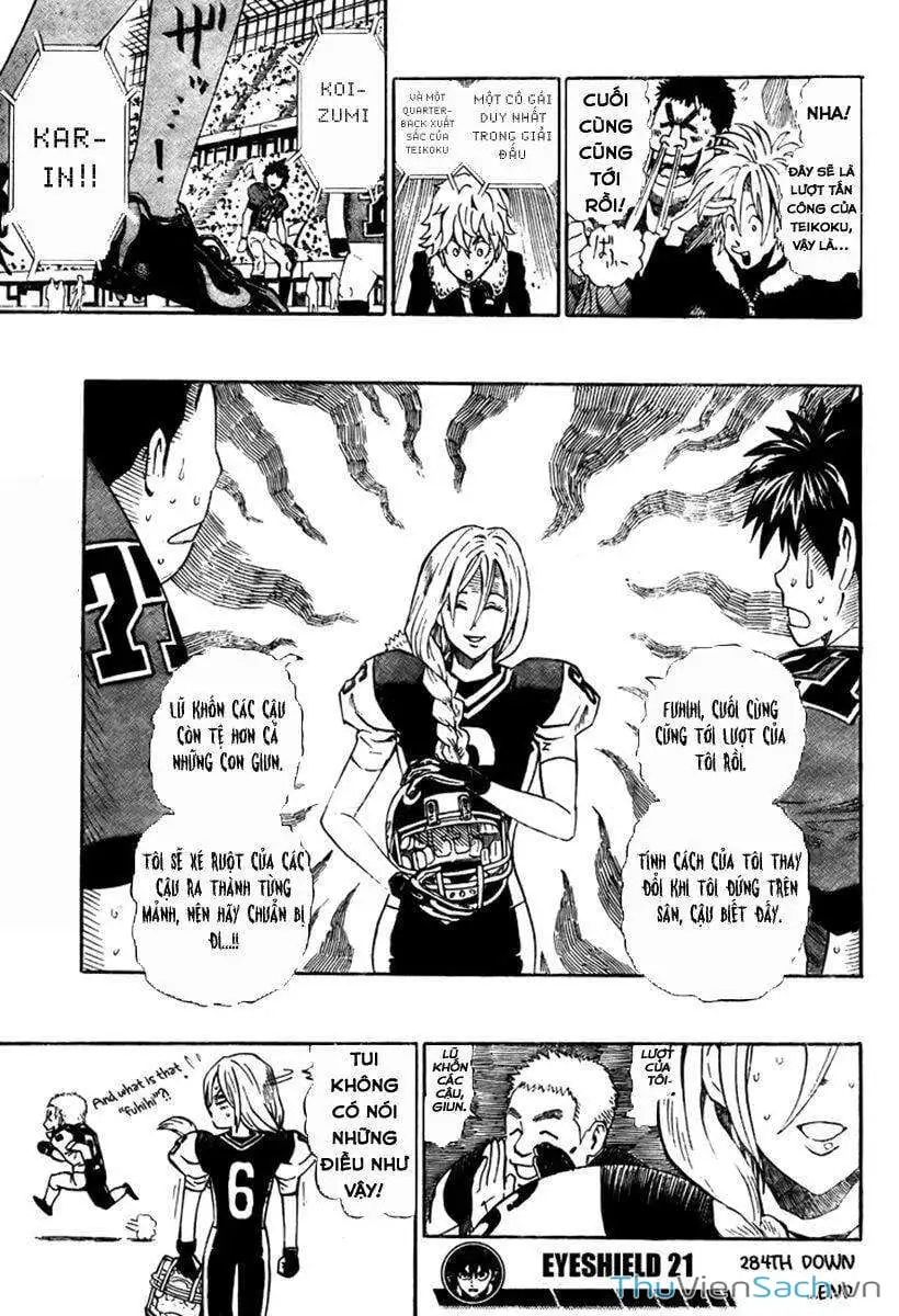 Truyện Tranh Lá Chắn Mắt - Eyeshield 21 trang 6