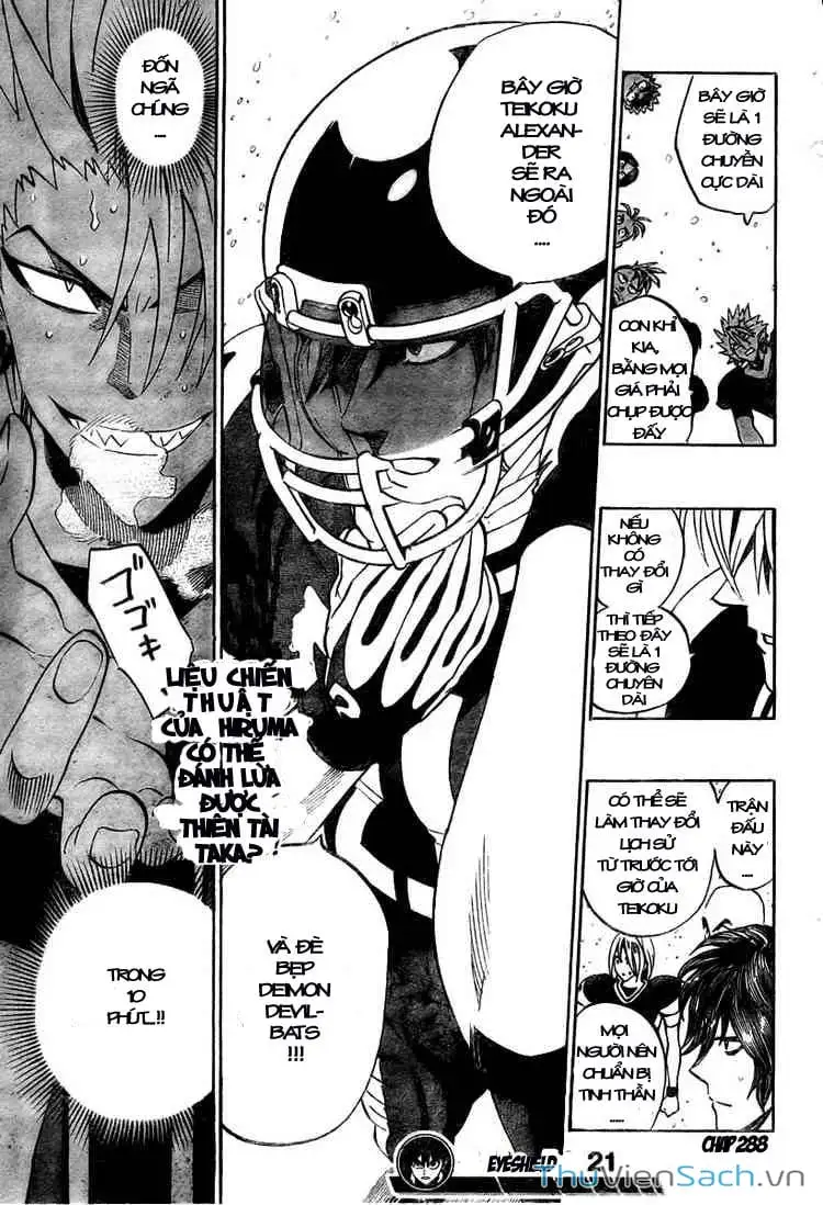 Truyện Tranh Lá Chắn Mắt - Eyeshield 21 trang 6