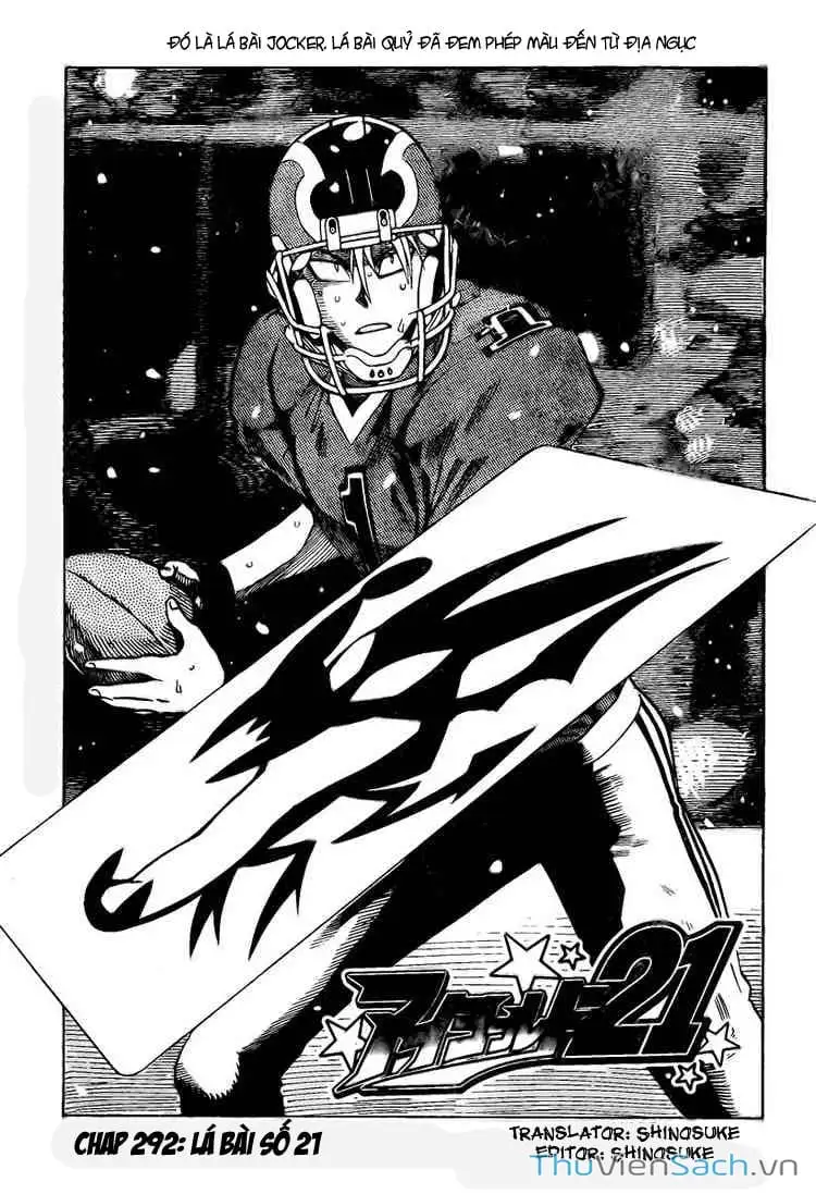 Truyện Tranh Lá Chắn Mắt - Eyeshield 21 trang 6