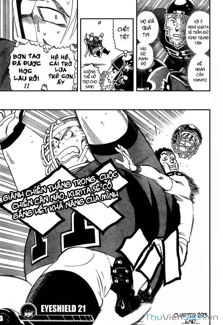 Truyện Tranh Lá Chắn Mắt - Eyeshield 21 trang 6