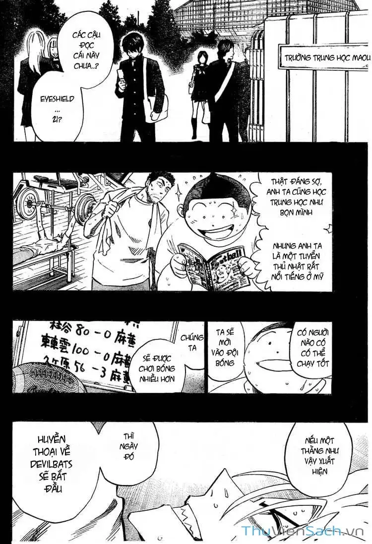 Truyện Tranh Lá Chắn Mắt - Eyeshield 21 trang 6