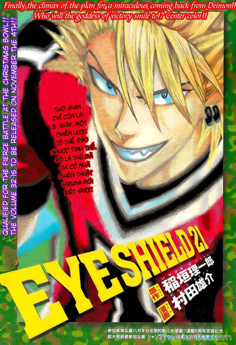 Truyện Tranh Lá Chắn Mắt - Eyeshield 21 trang 5866