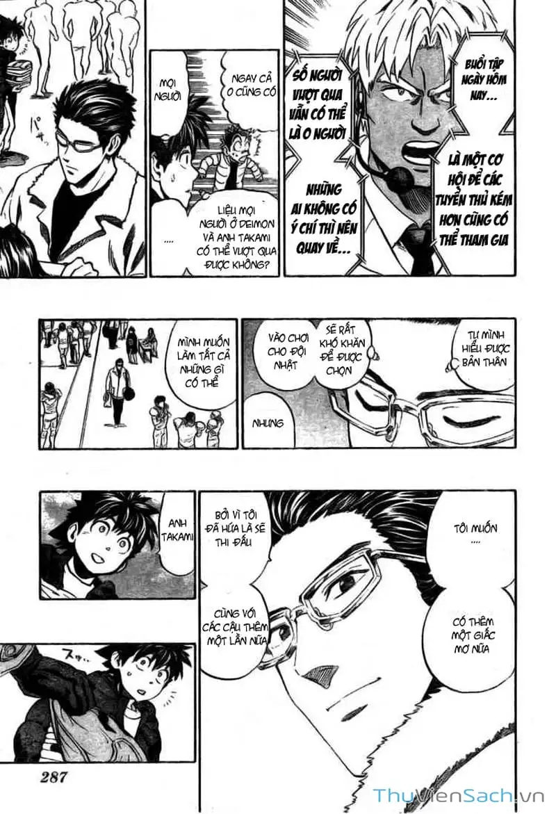 Truyện Tranh Lá Chắn Mắt - Eyeshield 21 trang 6