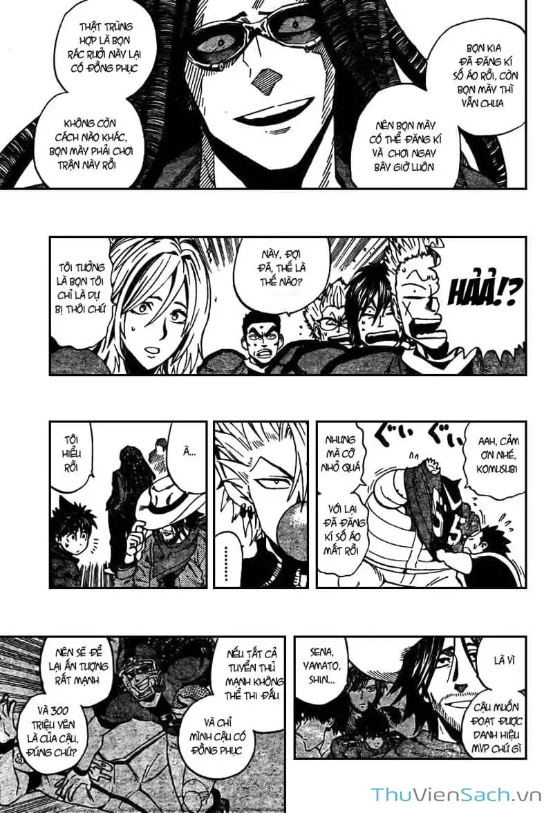 Truyện Tranh Lá Chắn Mắt - Eyeshield 21 trang 6