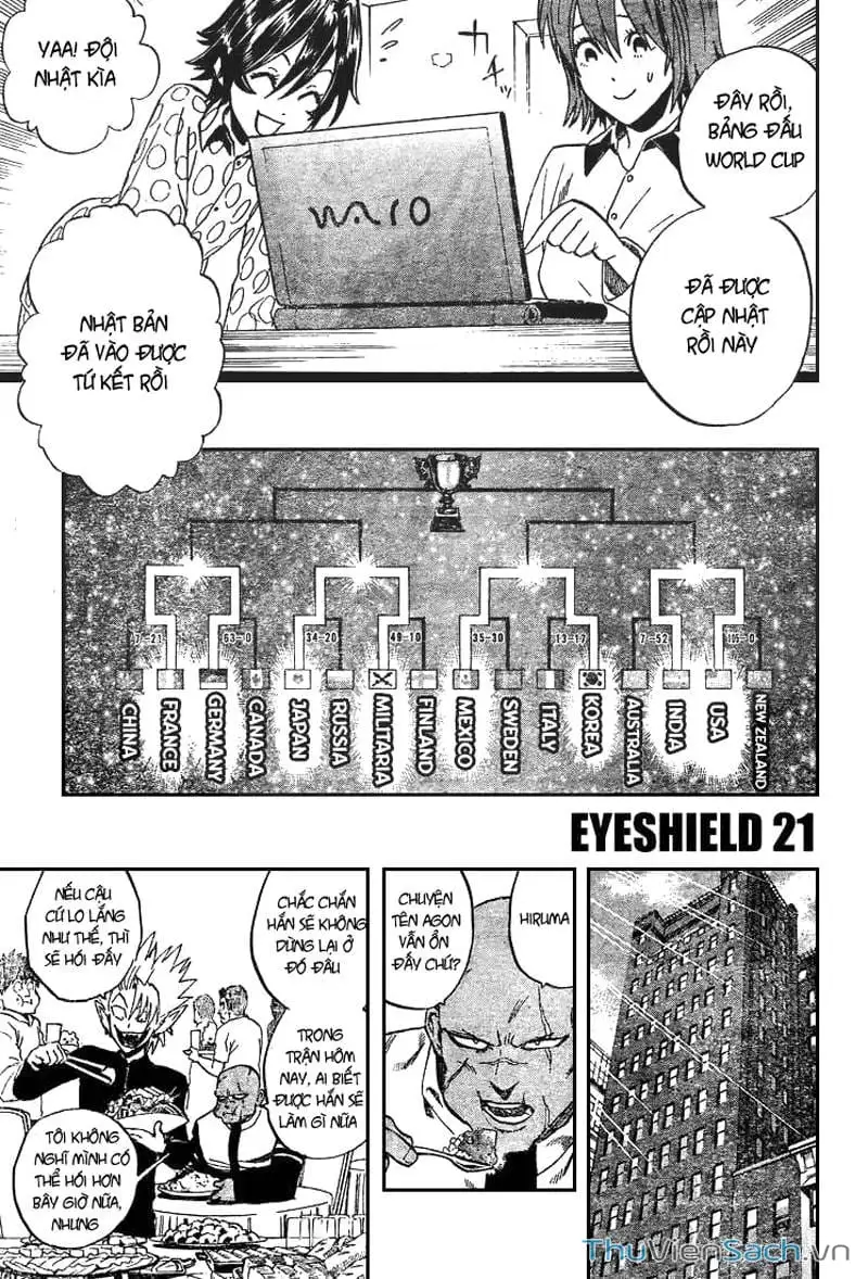 Truyện Tranh Lá Chắn Mắt - Eyeshield 21 trang 6