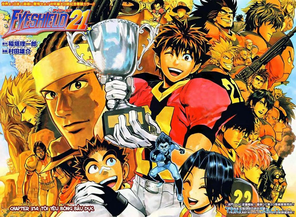 Truyện Tranh Lá Chắn Mắt - Eyeshield 21 trang 6