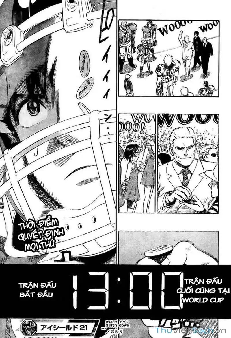 Truyện Tranh Lá Chắn Mắt - Eyeshield 21 trang 6