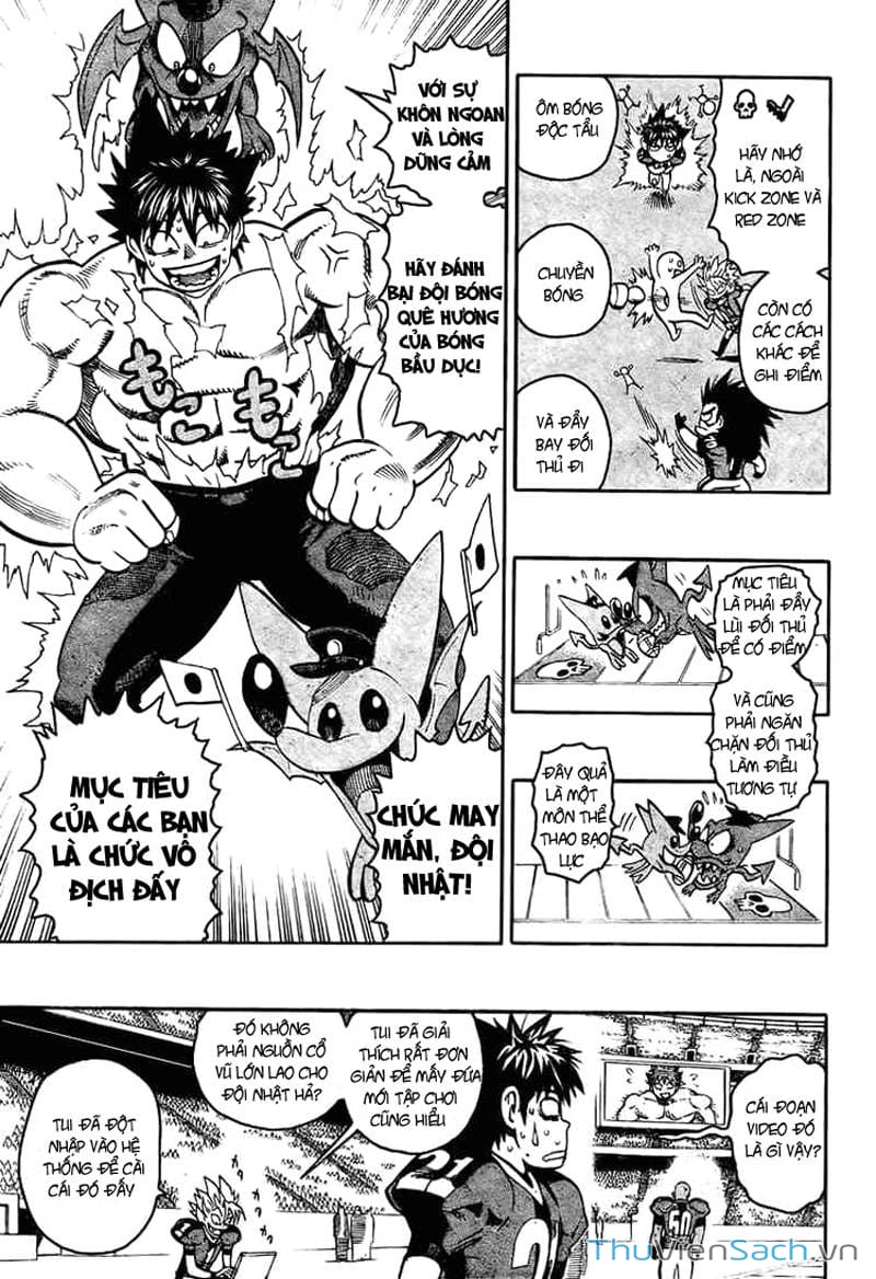 Truyện Tranh Lá Chắn Mắt - Eyeshield 21 trang 6