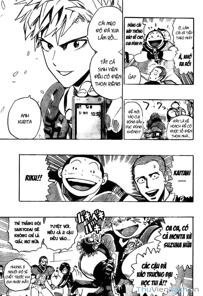 Truyện Tranh Lá Chắn Mắt - Eyeshield 21 trang 6