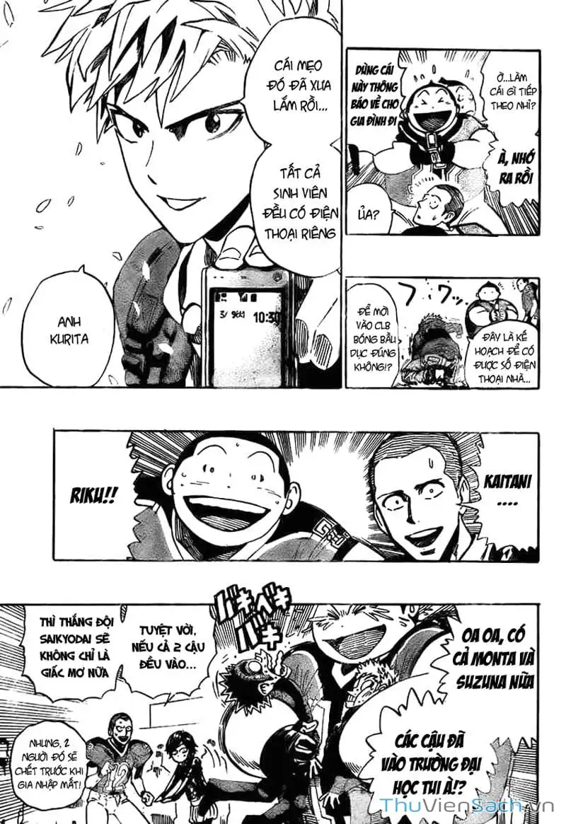 Truyện Tranh Lá Chắn Mắt - Eyeshield 21 trang 6