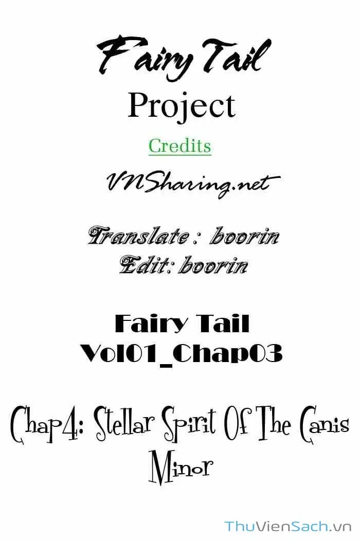 Truyện Tranh Hội Pháp Sư - Fairy Tail trang 2