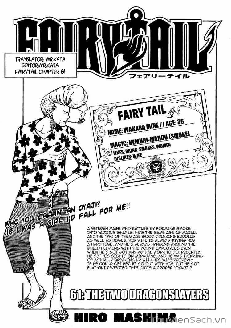 Truyện Tranh Hội Pháp Sư - Fairy Tail trang 2