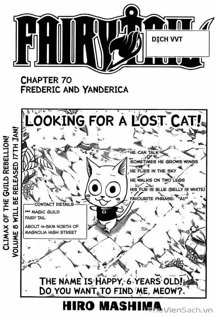Truyện Tranh Hội Pháp Sư - Fairy Tail trang 2