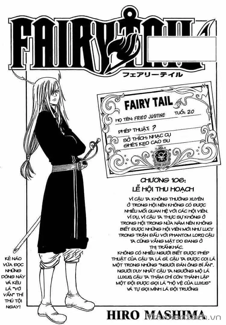 Truyện Tranh Hội Pháp Sư - Fairy Tail trang 2