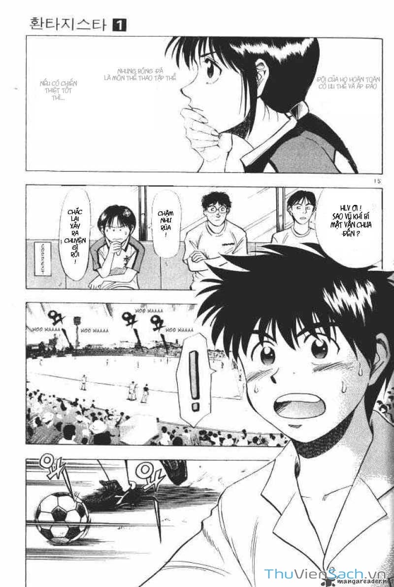 Truyện Tranh Vũ Điệu Trên Sân Cỏ - Fantasista trang 2