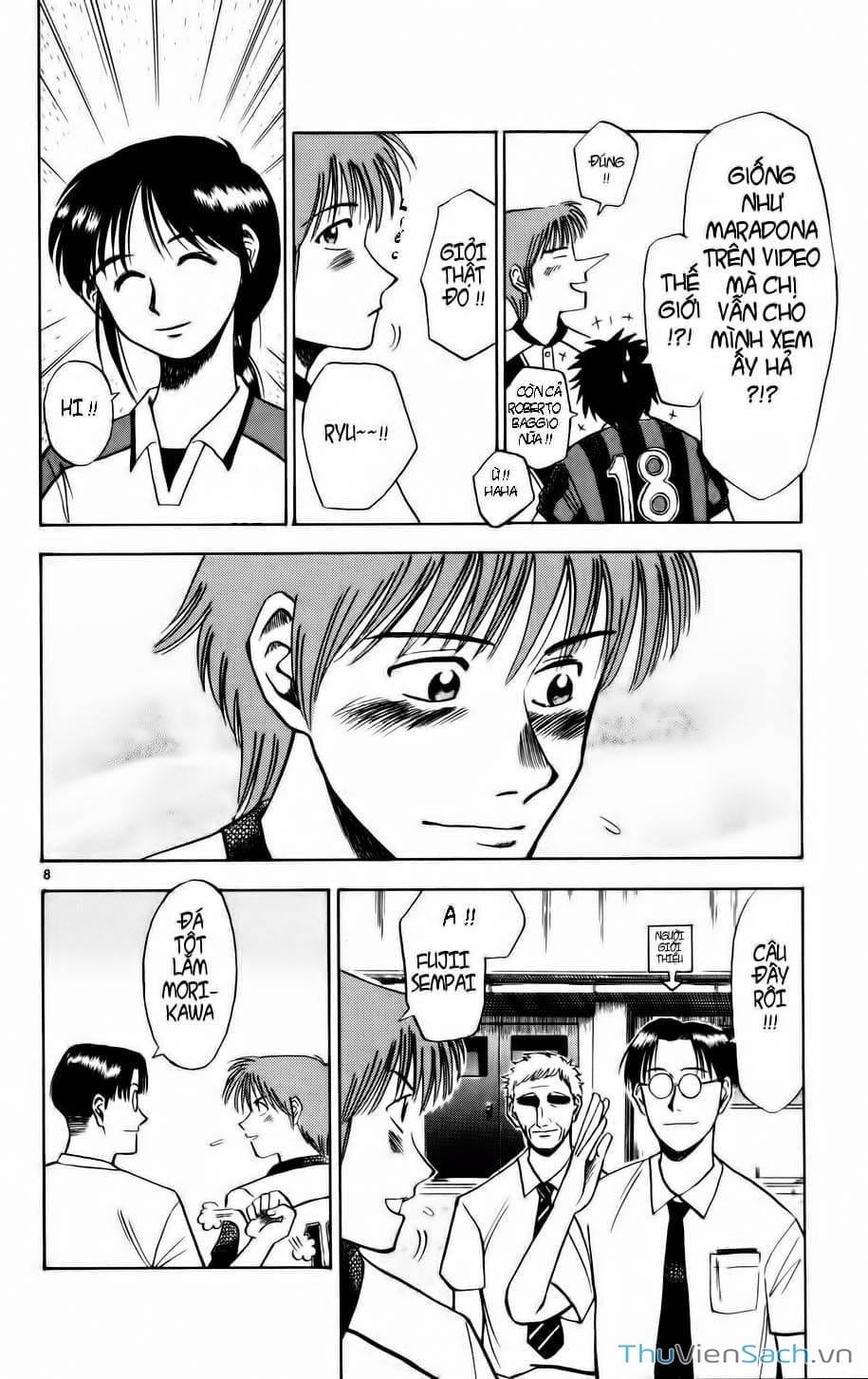 Truyện Tranh Vũ Điệu Trên Sân Cỏ - Fantasista trang 2
