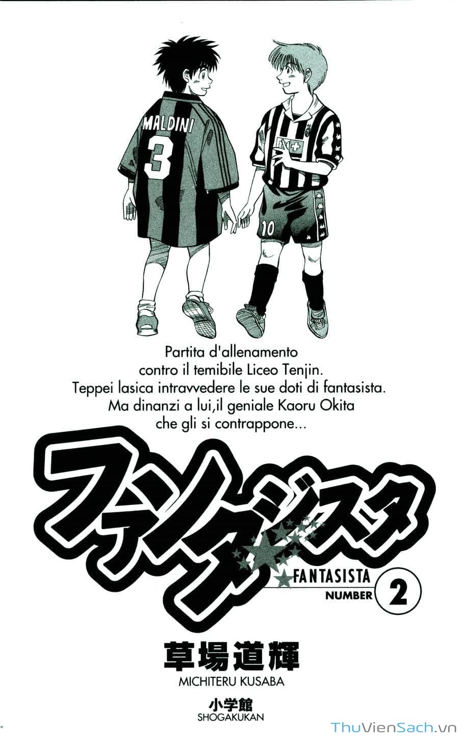 Truyện Tranh Vũ Điệu Trên Sân Cỏ - Fantasista trang 2