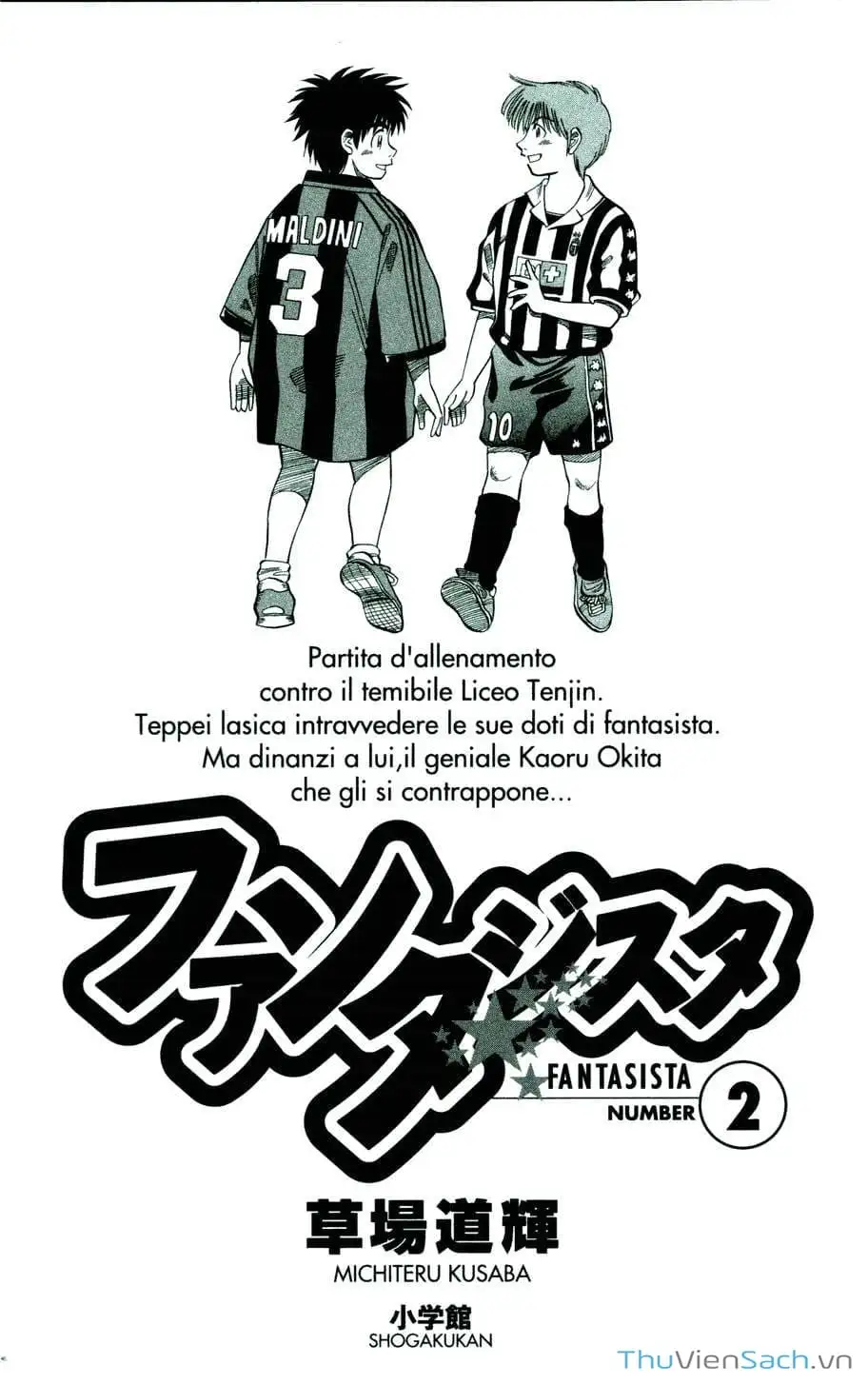 Truyện Tranh Vũ Điệu Trên Sân Cỏ - Fantasista trang 2