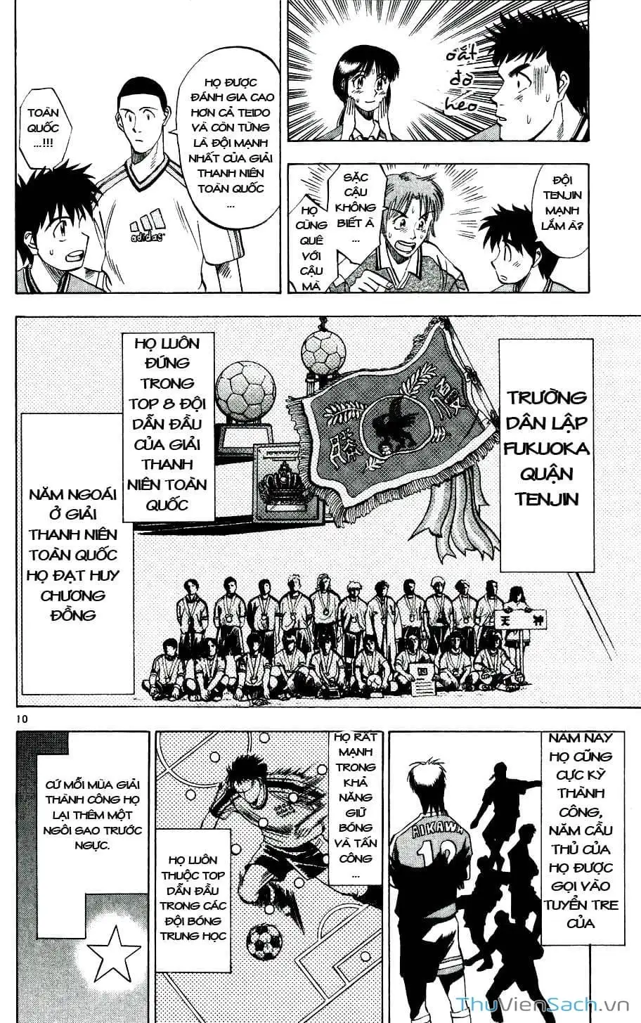 Truyện Tranh Vũ Điệu Trên Sân Cỏ - Fantasista trang 2