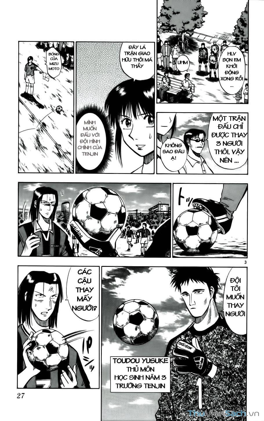 Truyện Tranh Vũ Điệu Trên Sân Cỏ - Fantasista trang 2