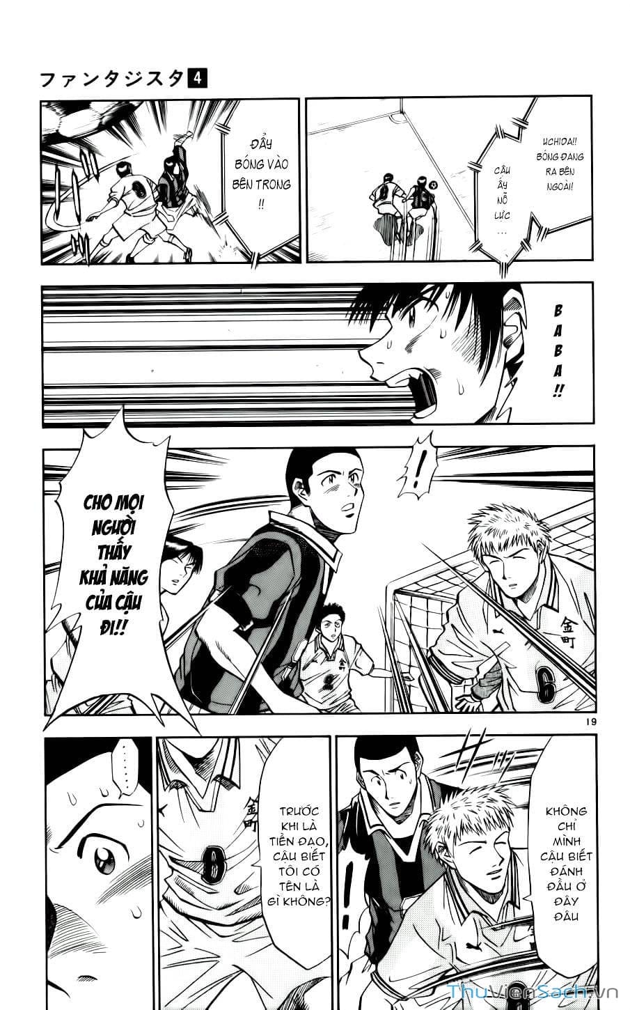 Truyện Tranh Vũ Điệu Trên Sân Cỏ - Fantasista trang 2