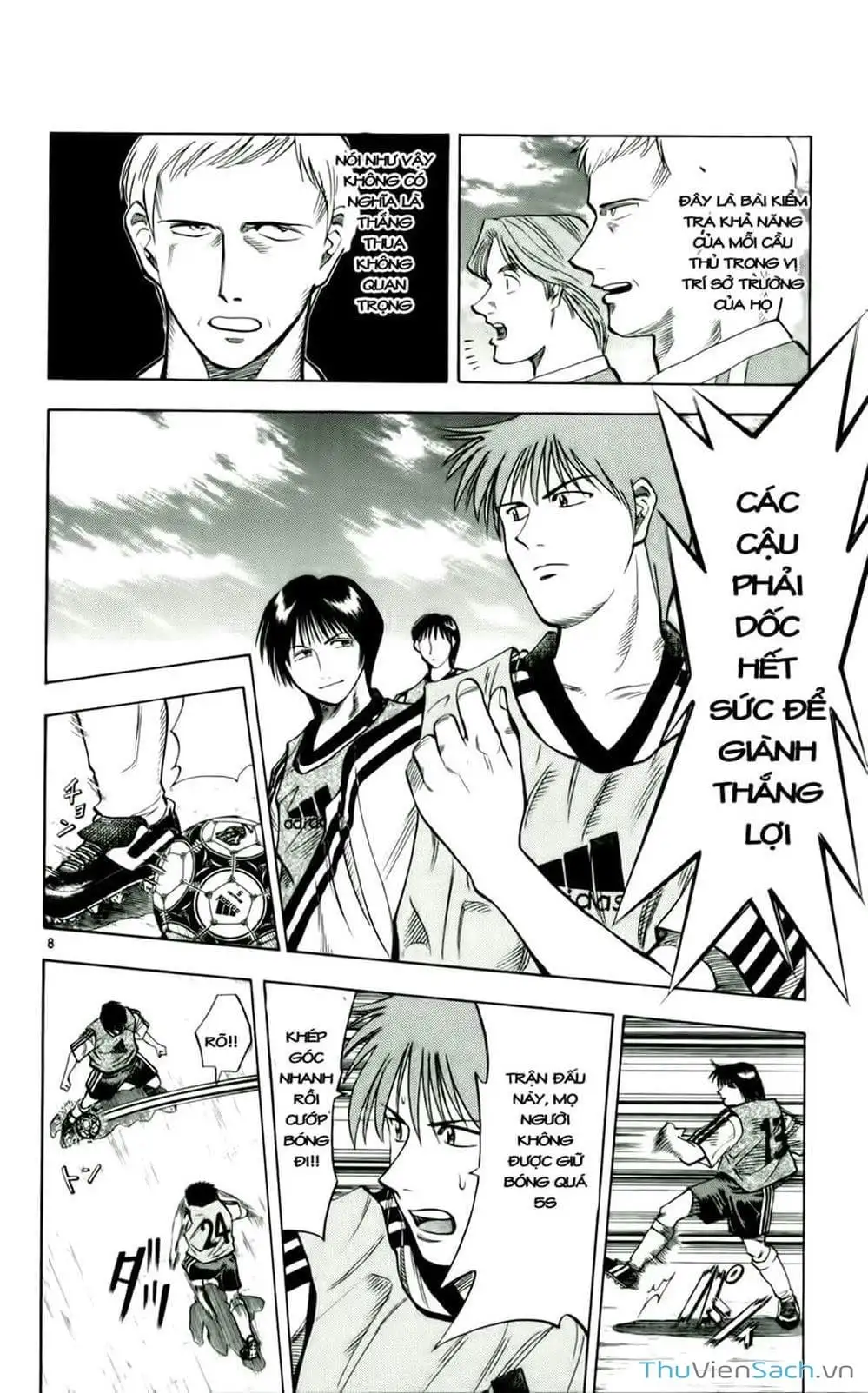 Truyện Tranh Vũ Điệu Trên Sân Cỏ - Fantasista trang 2