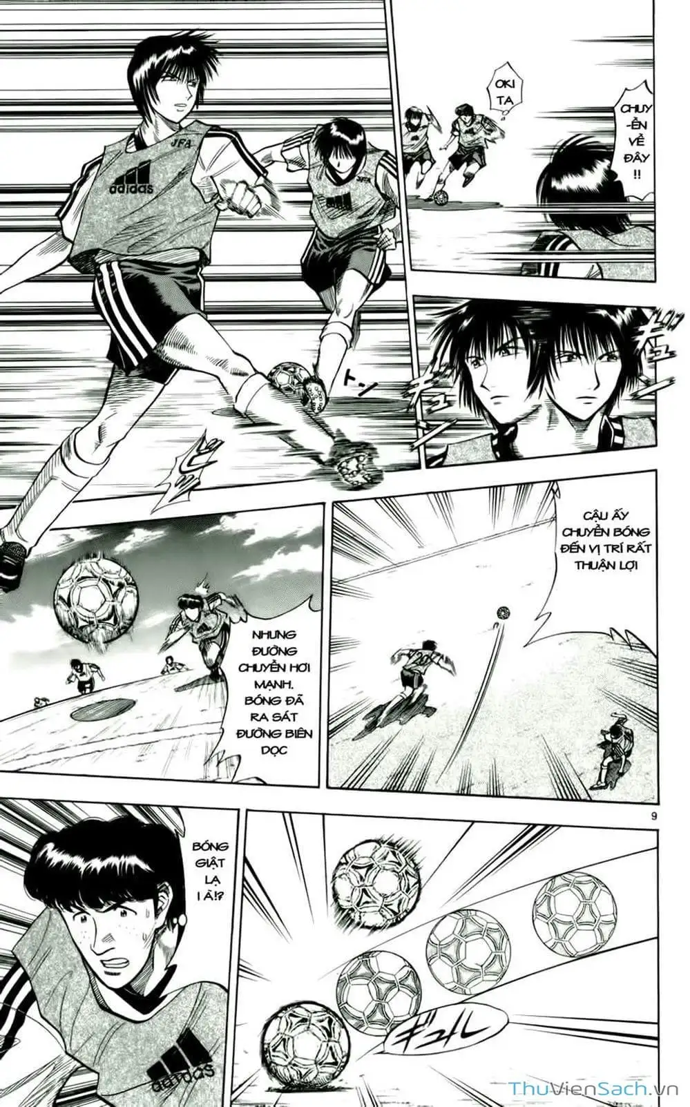 Truyện Tranh Vũ Điệu Trên Sân Cỏ - Fantasista trang 2