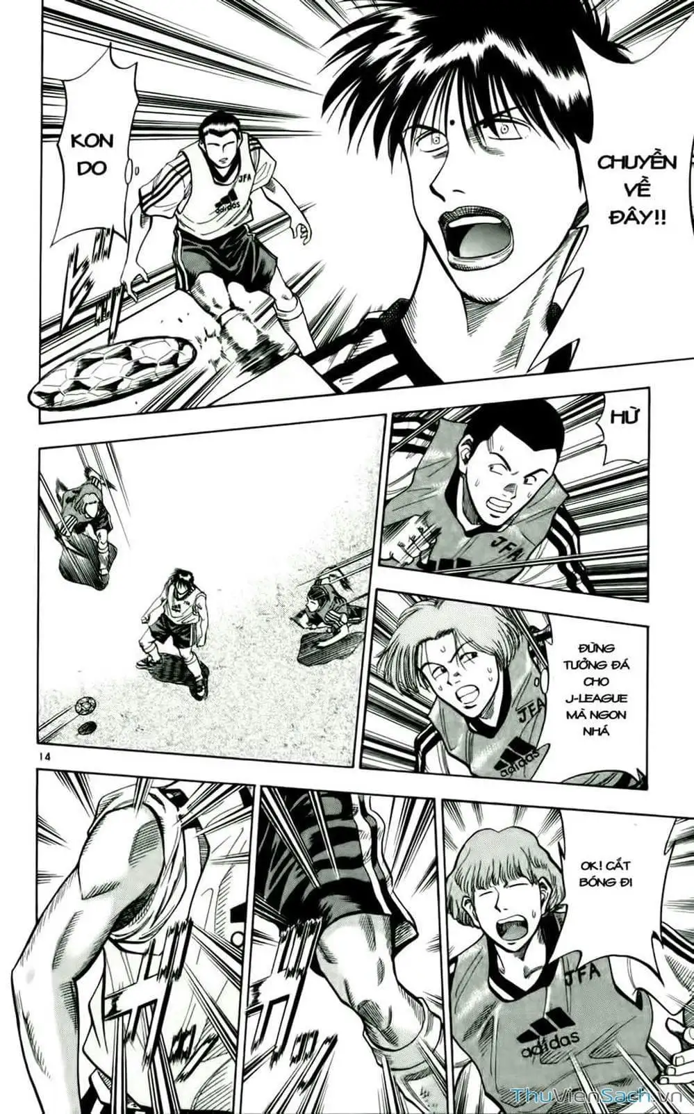Truyện Tranh Vũ Điệu Trên Sân Cỏ - Fantasista trang 2