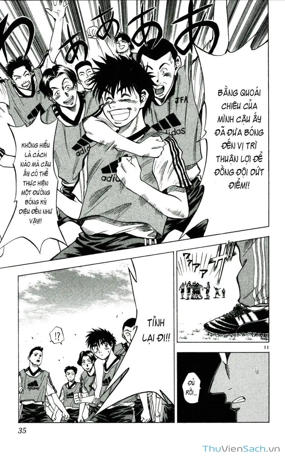 Truyện Tranh Vũ Điệu Trên Sân Cỏ - Fantasista trang 2