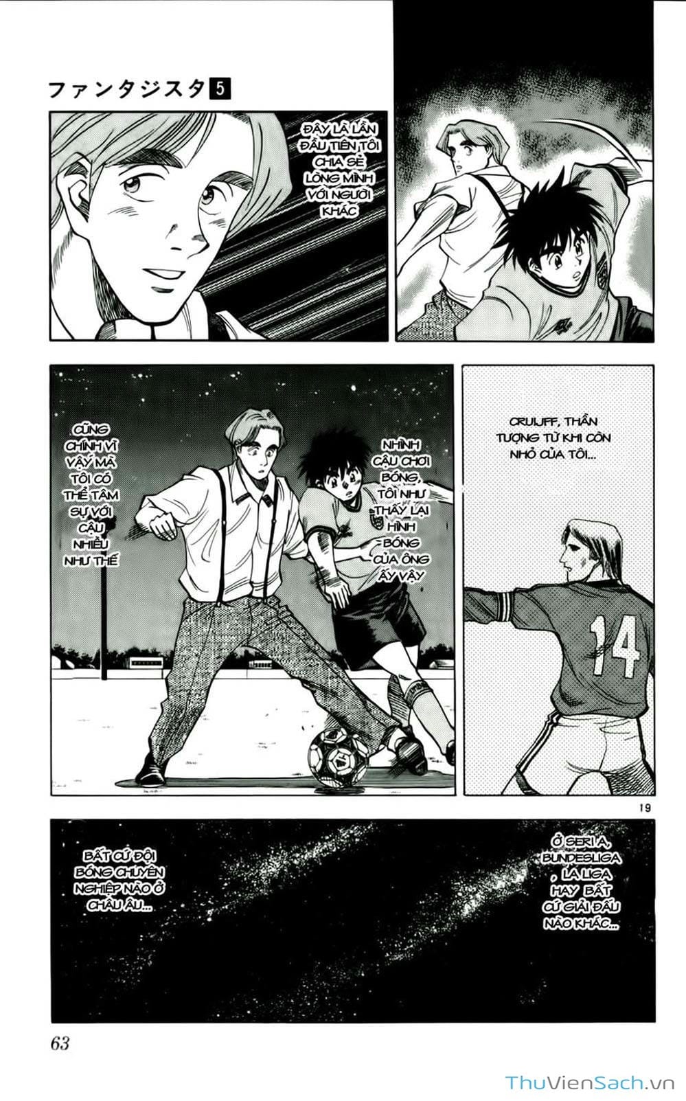 Truyện Tranh Vũ Điệu Trên Sân Cỏ - Fantasista trang 2