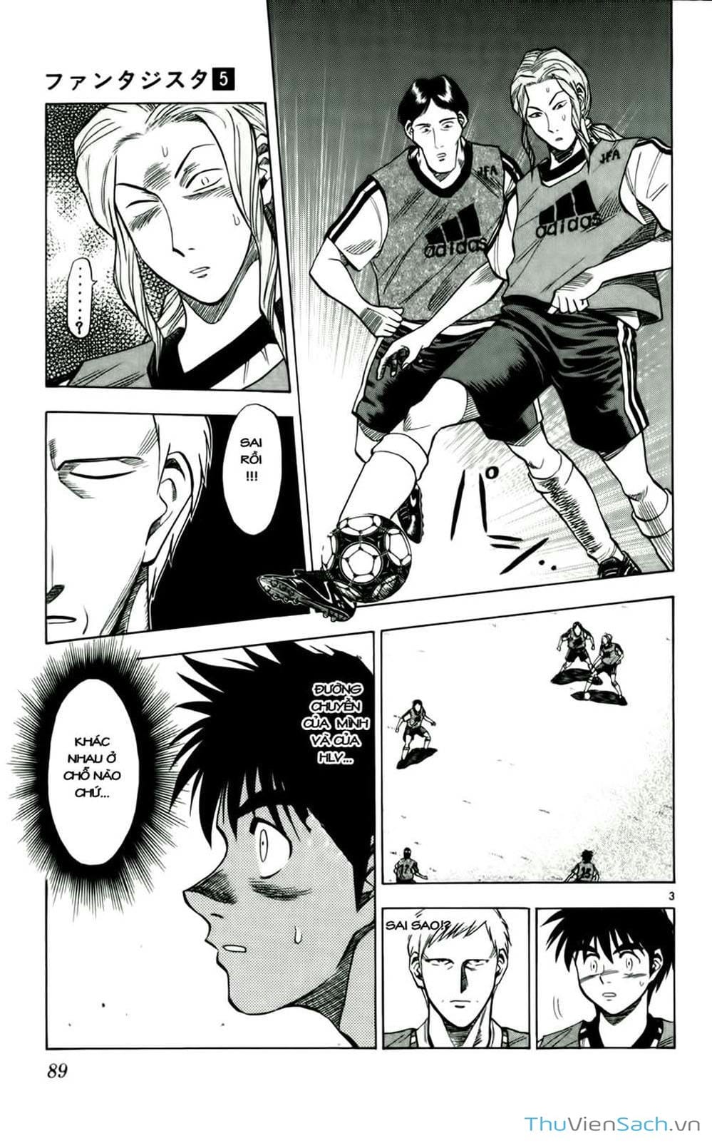 Truyện Tranh Vũ Điệu Trên Sân Cỏ - Fantasista trang 2