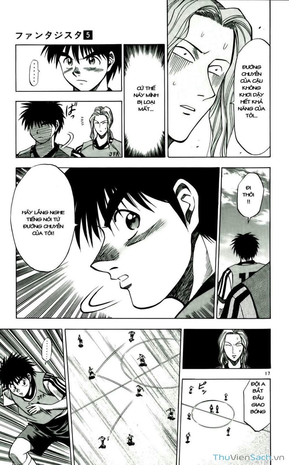 Truyện Tranh Vũ Điệu Trên Sân Cỏ - Fantasista trang 2