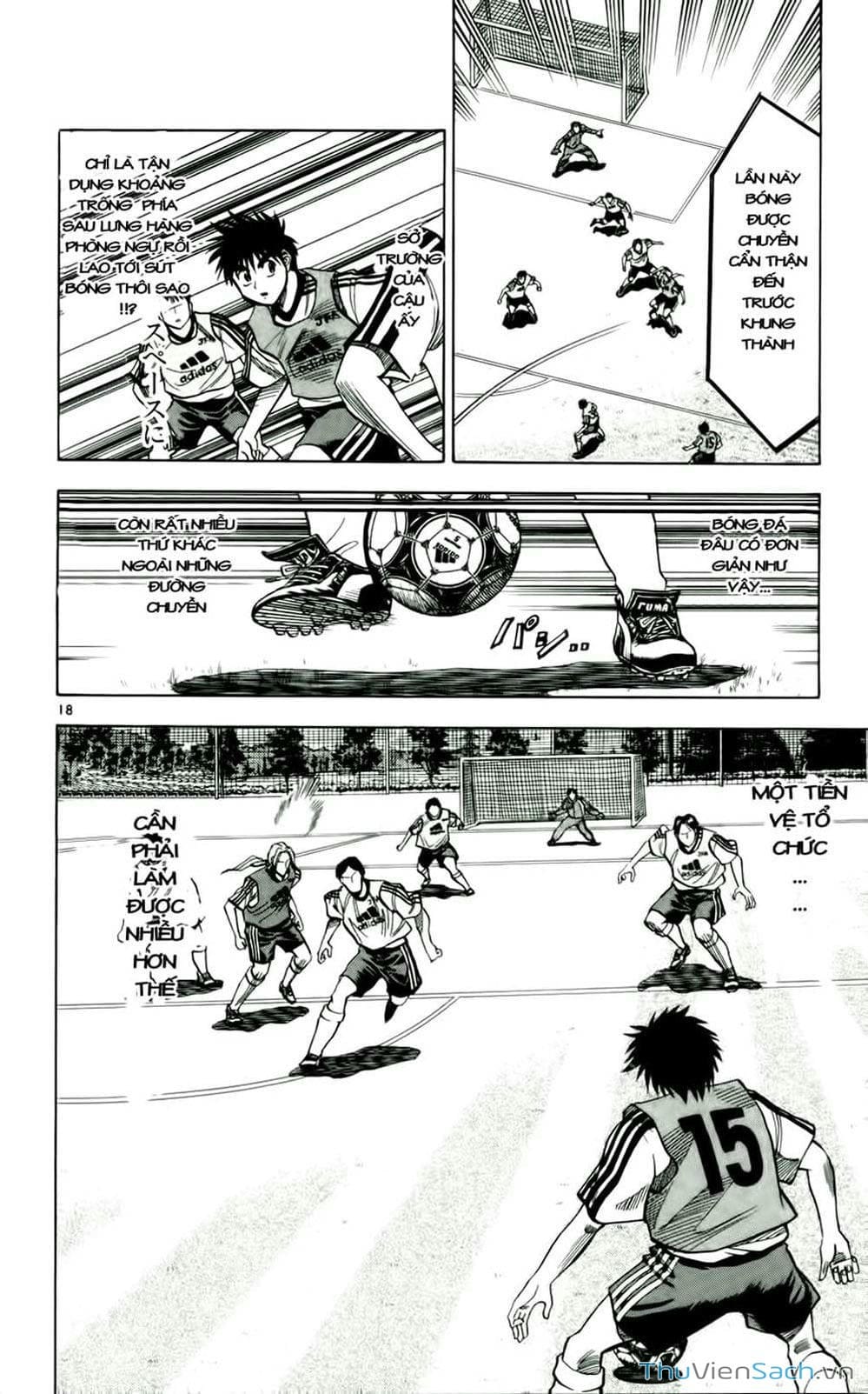 Truyện Tranh Vũ Điệu Trên Sân Cỏ - Fantasista trang 2