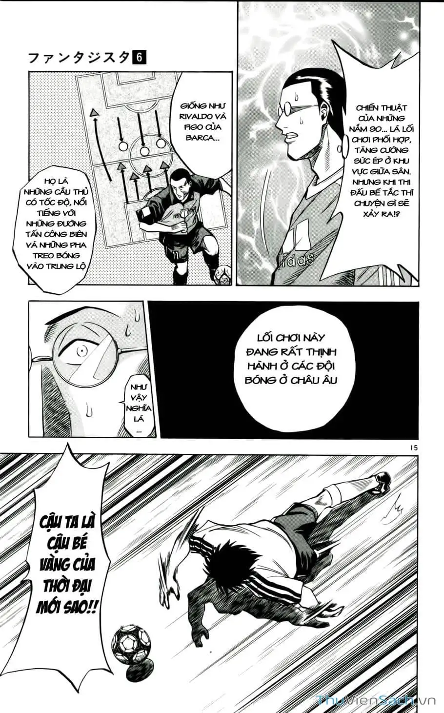 Truyện Tranh Vũ Điệu Trên Sân Cỏ - Fantasista trang 2
