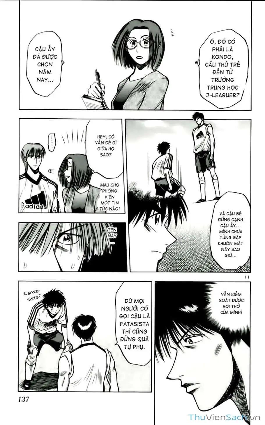 Truyện Tranh Vũ Điệu Trên Sân Cỏ - Fantasista trang 2