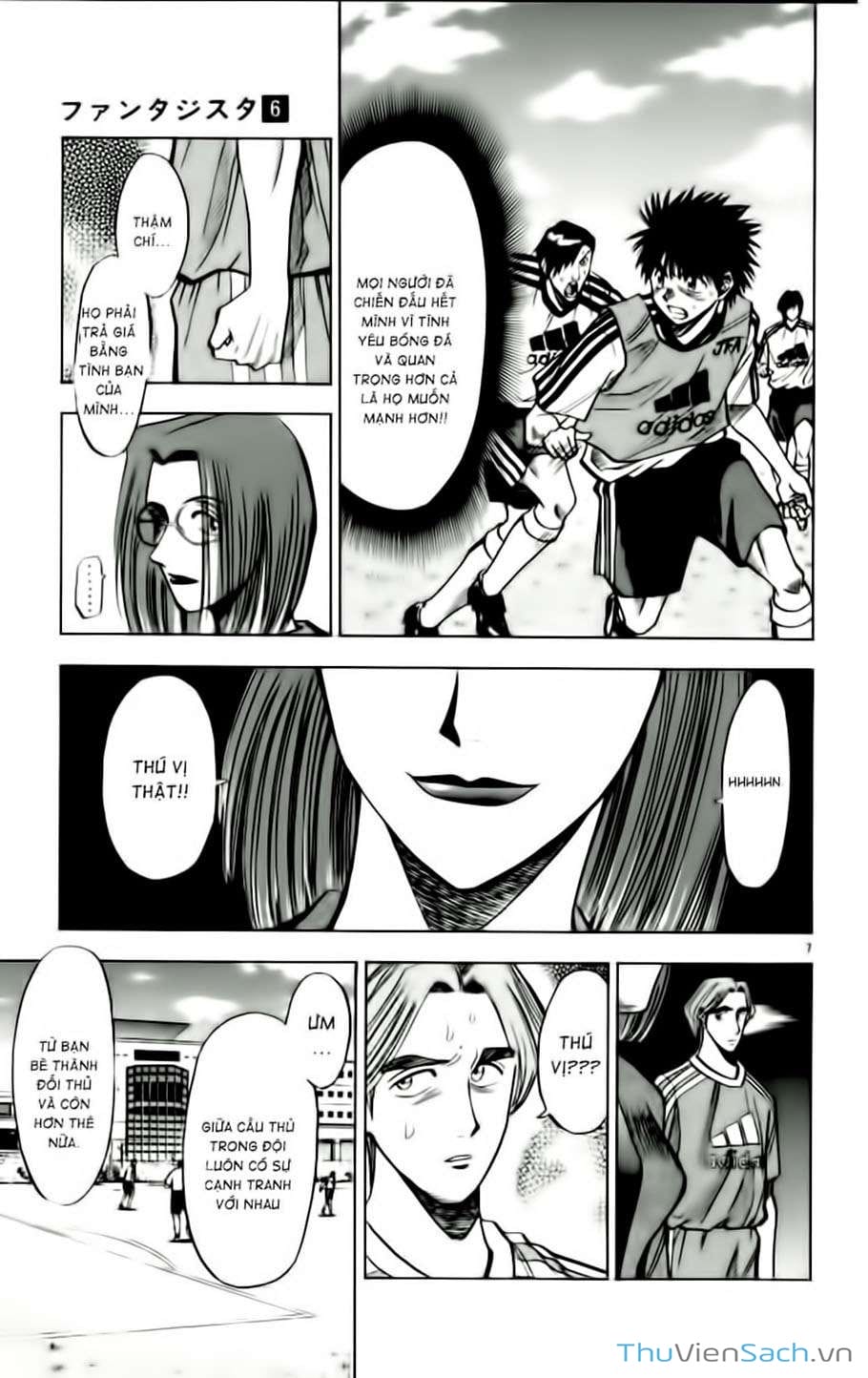 Truyện Tranh Vũ Điệu Trên Sân Cỏ - Fantasista trang 2