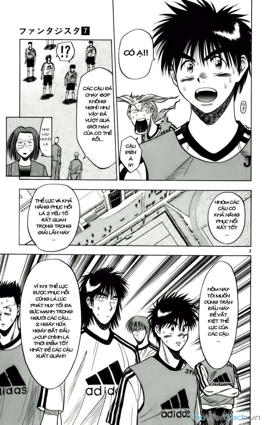 Truyện Tranh Vũ Điệu Trên Sân Cỏ - Fantasista trang 2
