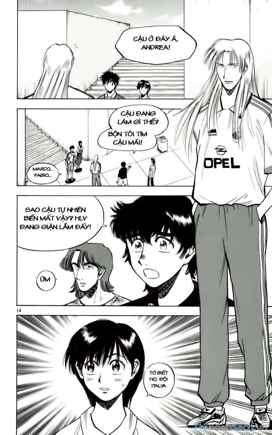 Truyện Tranh Vũ Điệu Trên Sân Cỏ - Fantasista trang 2