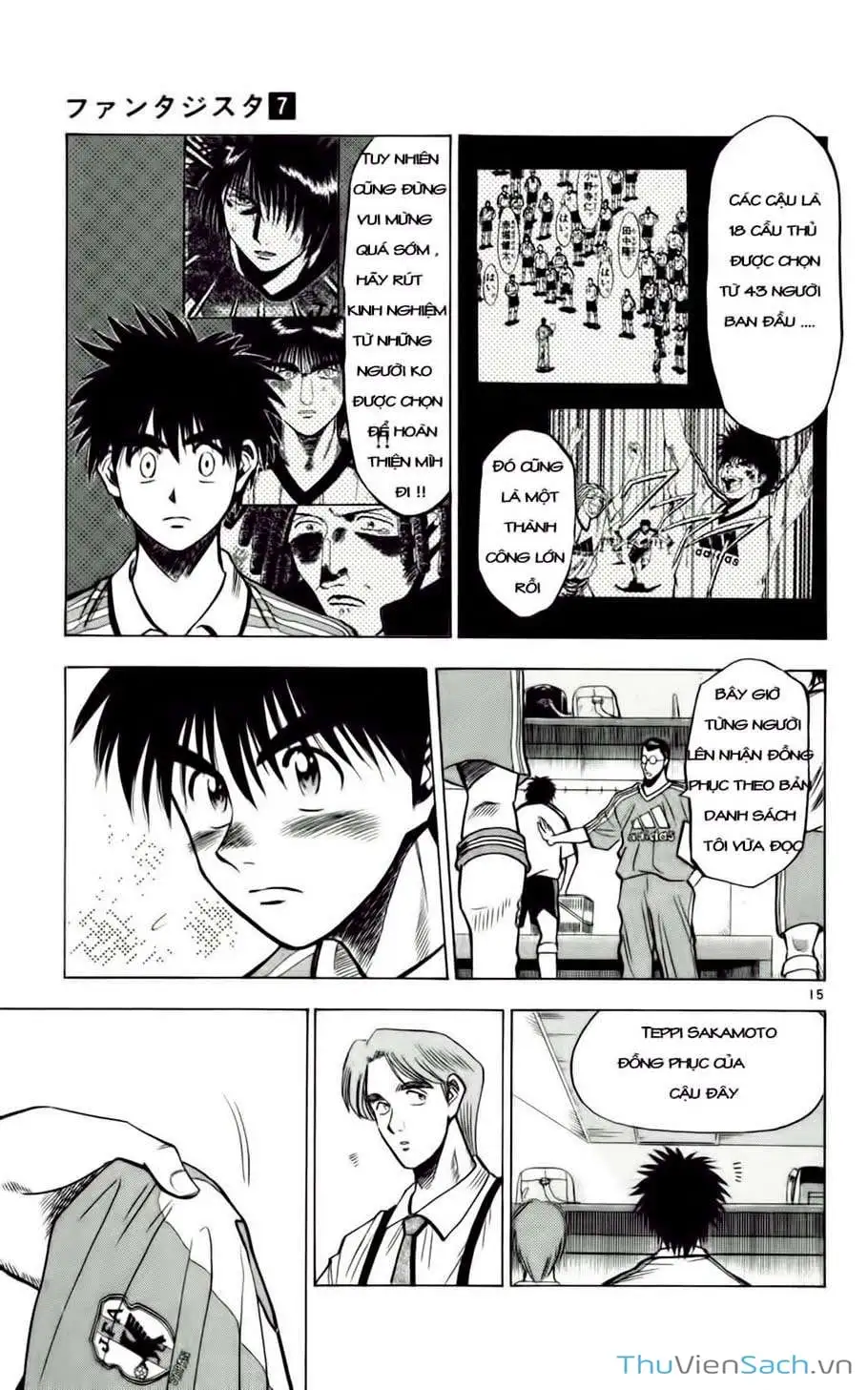 Truyện Tranh Vũ Điệu Trên Sân Cỏ - Fantasista trang 2