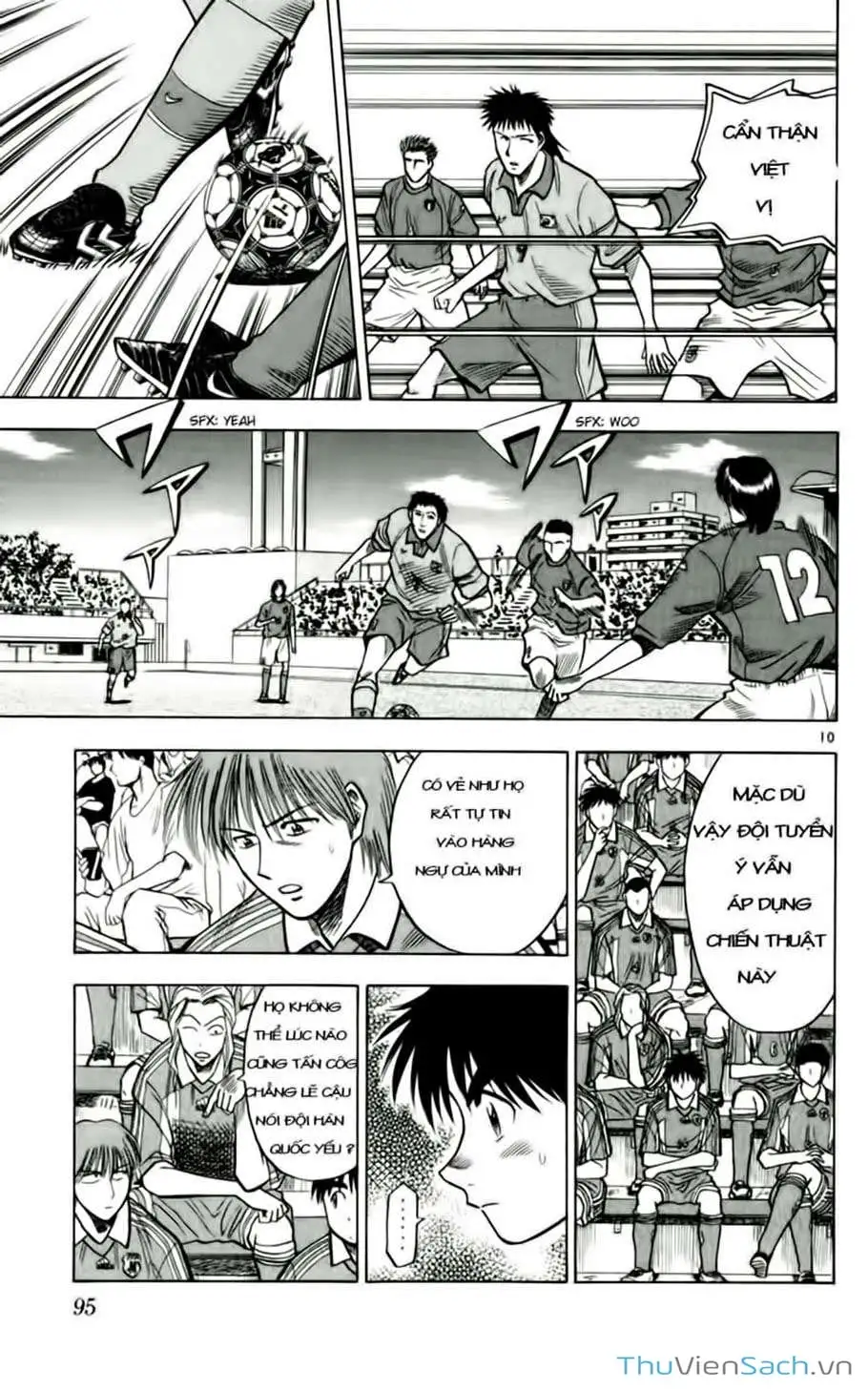 Truyện Tranh Vũ Điệu Trên Sân Cỏ - Fantasista trang 2