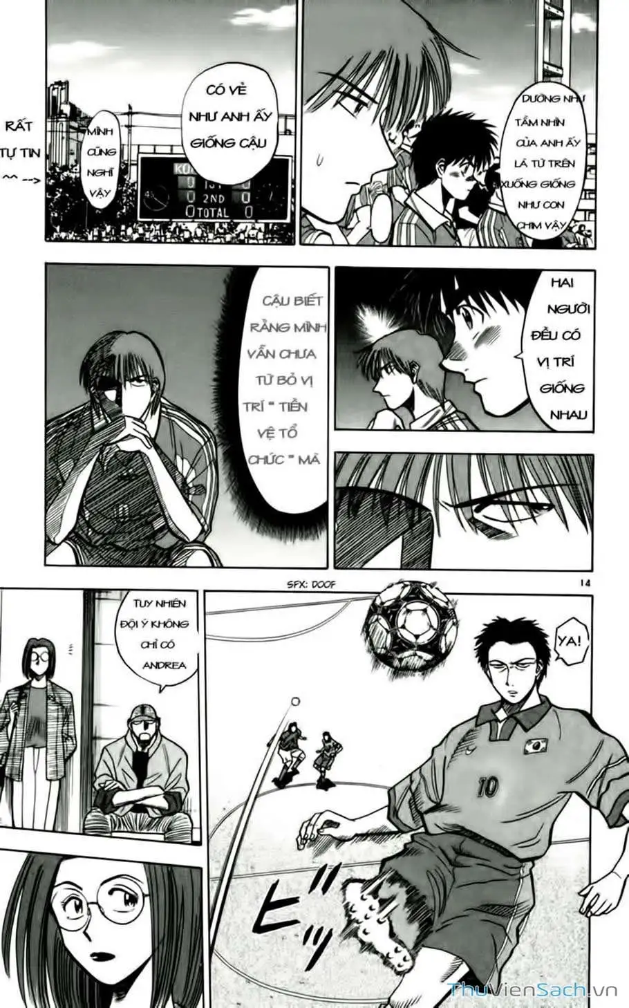 Truyện Tranh Vũ Điệu Trên Sân Cỏ - Fantasista trang 2